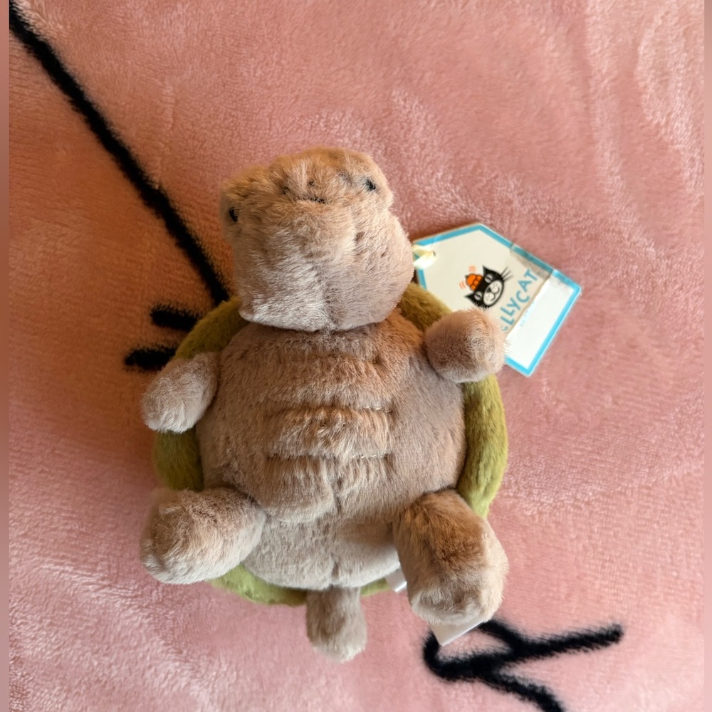 Jellycat Timmy turtle bag charm